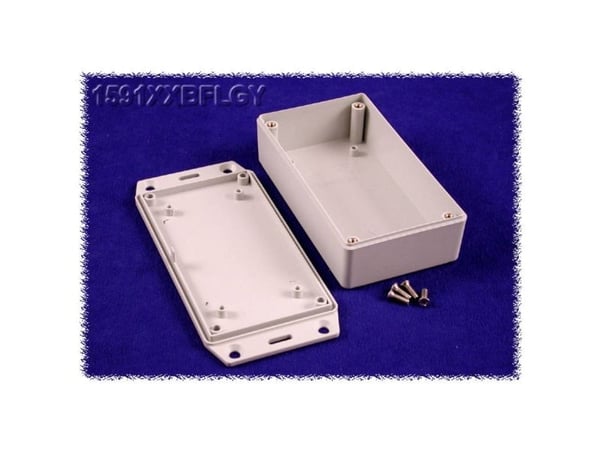 Hammond Electronics universal-kabinett 1591XXBFLGY 113 x 63 x 32 ABS grå (1 stk.)