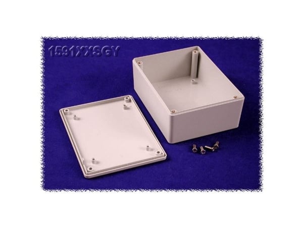 Hammond Electronics 1591XXSGY universalkapsling 110 x 82 x 44 ABS grå 1 stk