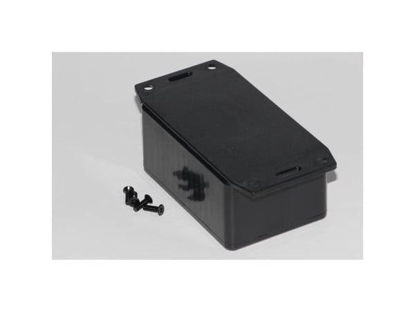 Hammond Electronics 1591LF2SBK universal-kapsling 85 x 56 x 39 ABS sort 1 stk