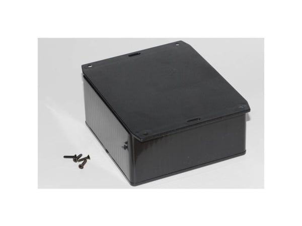 Hammond Electronics 1591UF2SBK universalkabinett 120 x 120 x 59 ABS sort 1 stk.