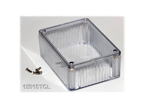 Hammond Electronics 1591STCL universal-kabinett 110 x 82 x 44 polykarbonat natur 1 stk