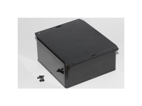 Hammond Electronics 1591UF2BK universal-kabinet 120 x 120 x 59 ABS sort, 1 stk