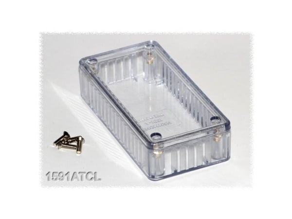 Hammond Electronics 1591ATCL Universalkabinett 100 x 50 x 25 Polykarbonat natur 1 stk