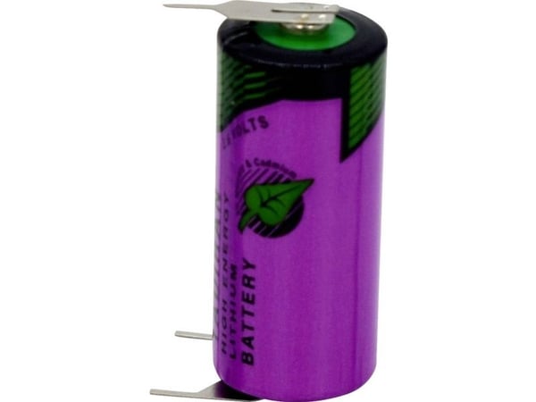 Tadiran SL-361/PT +/- litiumbatteri 2/3 AA U-loddeben 3,6 V 1600 mAh 1 stk