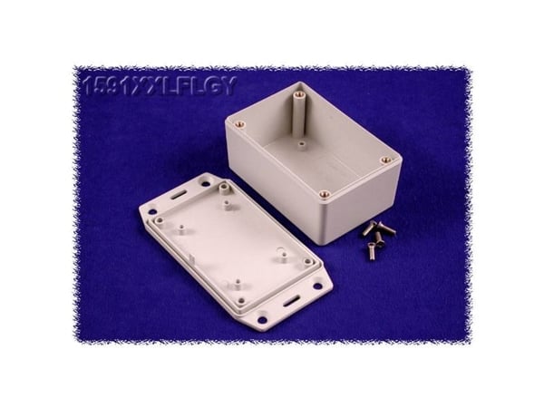 Hammond Electronics 1591XXSFLGY universal-kabinett 110 x 82 x 44 ABS grå (1 stk)