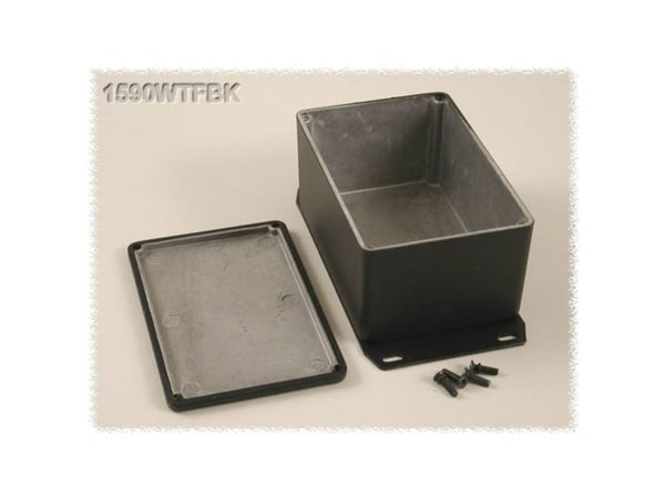 Hammond Electronics 1590WTFBK universalkabinett 120,5 x 79,5 x 59 mm aluminium sort (1 stk.)