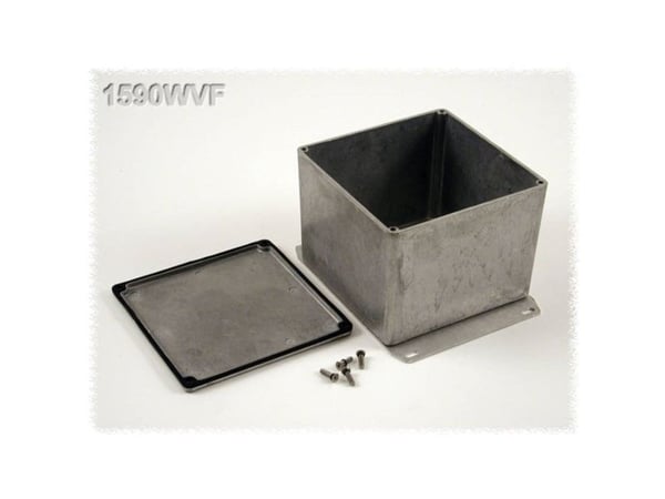 Hammond Electronics universalkabinett 1590WVF 119,5 x 119,5 x 94 aluminium natur (1 stk.)