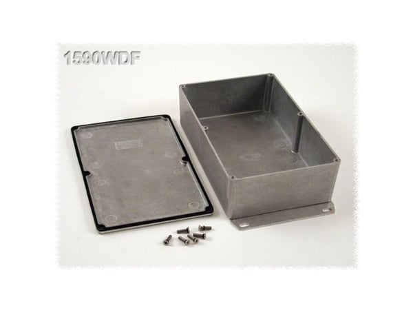 Hammond Electronics 1590WDF Universal-kaappi 187,5 x 119,5 x 56 Alumiini Luonnollinen 1 kpl