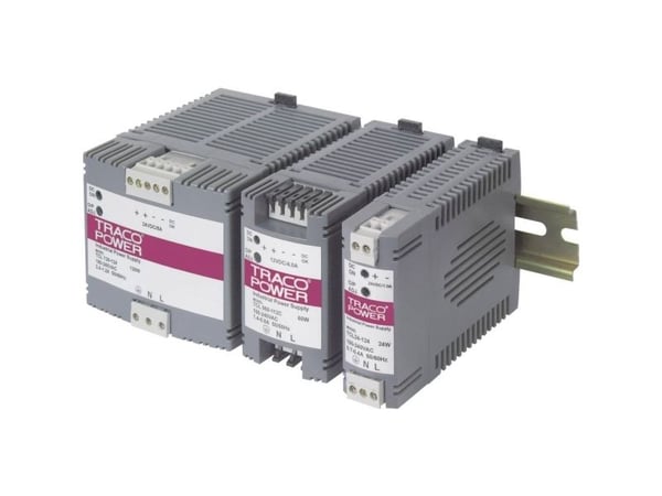 TracoPower TCL 060-124C Strømforsyning til DIN-skinne (DIN-kisko) 24 V/DC 2,5 A 60 W 1 x