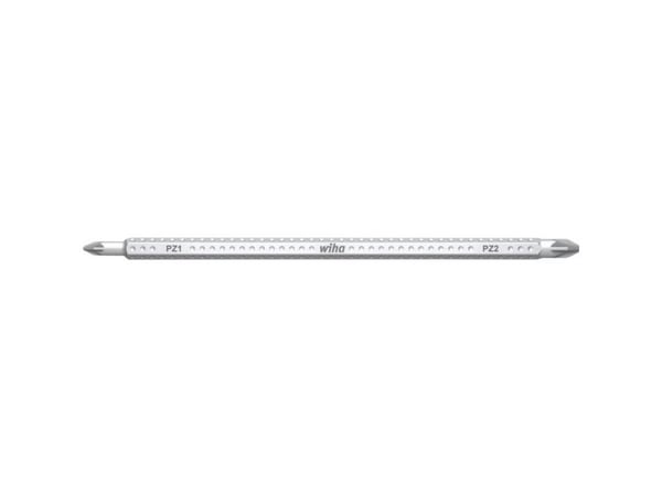 Wiha 00632, 1 stykker, Pozidriv, PZ 1, PZ 2, Kromvanadiumstål, PZ1 PZ2, 150 mm