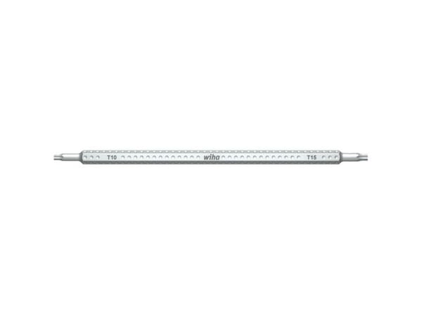 Wiha 284, 1 stykker, Torx, T7, T9, Stål, T7, T9, 150 mm