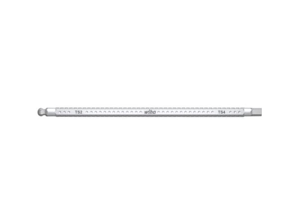 Wiha 284, 1 stykker, Kromvanadiumstål, 3mm/3", 150 mm, 31 g, Sekskantet