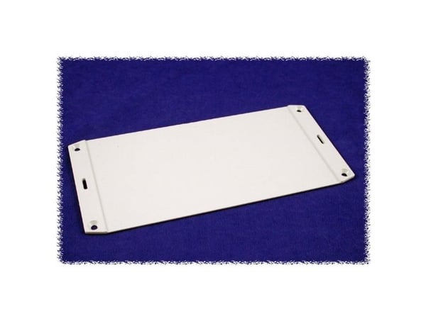Hammond Electronics 1591FGGY flensplate (L x B) 146 mm x 90 mm ABS grå 1 stk