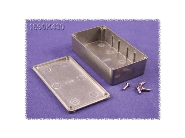Hammond Electronics 1590K430 universal-kabinet 112 x 62 x 31 sink natur 1 stk