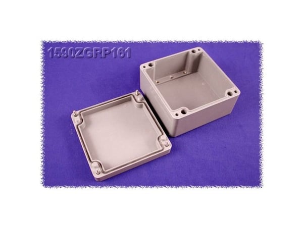 Hammond Electronics 1590ZGRP161PL innleggsplate stålplate natur 1 stk