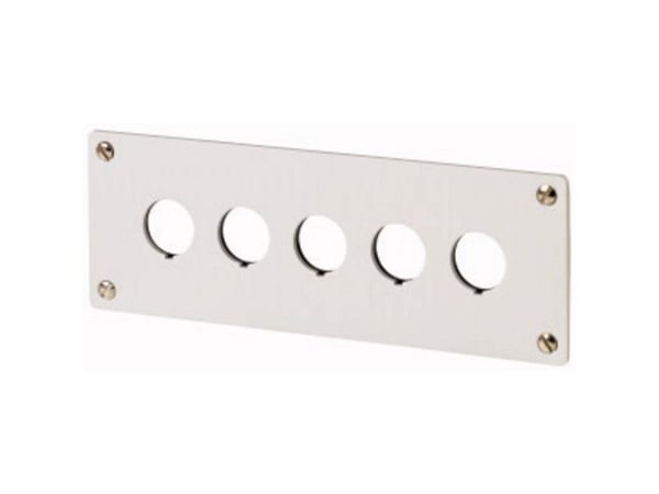 Eaton M22-E5 Asennuskehys 5 asennuspistettä (Ø x K) 22 mm x 72 mm Harmaa 1 kpl