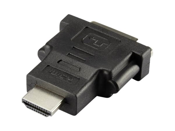 Renkforce RF-4212231, HDMI, DVI-D, Svart