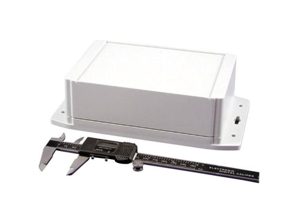 Hammond Electronics 1555HF42GY universalkabinett 180 x 120,79 x 62 ABS lys grå - 1 stk