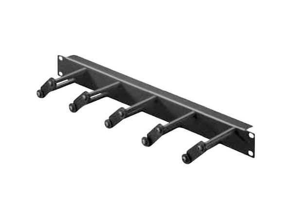 Rittal DK - Rackkabelstyringspanel - RAL 9005 - 1U - 19" - for TS IT