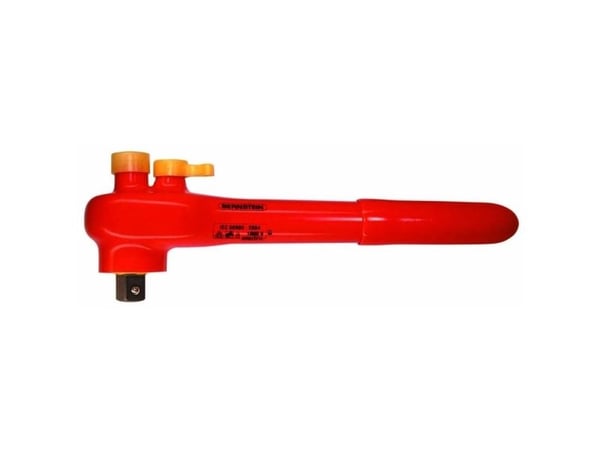 BERNSTEIN verktøy for elektronikk Bernstein Werkzeugfabrik 16-471 VDE vendbar skralle 1/2 (12,5 mm) 260 mm