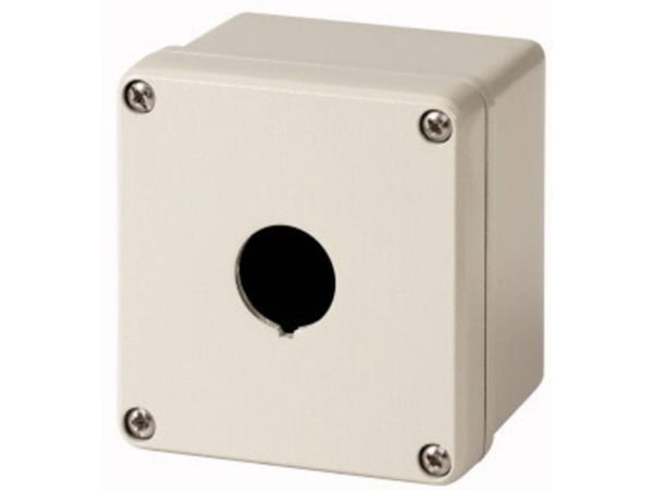Eaton M22-I1M-SAL Pinta-asennettava kotelo 1 asennuspiste (Ø x K) 22 mm x 84 mm Harmaa 1 kpl 1 kpl