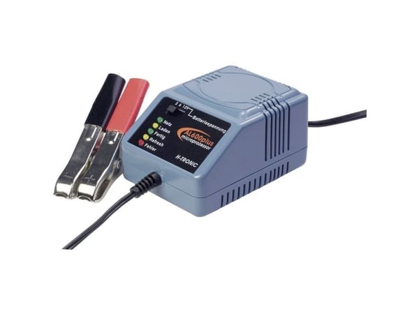 H-Tronic batterilader for bly AL600plus 2 V / 6 V / 12 V – ladestrøm (maks.) 0,6 A