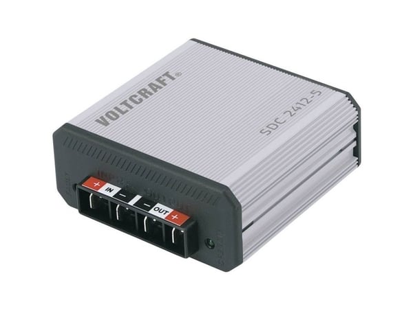 VOLTCRAFT SDC 2412-5 DC/DC Bim-muunnin 24 V/DC - 13,8 V/DC/7 A 70 W