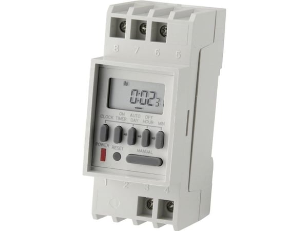 C-Control TM-848-2 Timer til DIN-skinne digital 230 V/AC 16 A/250 V