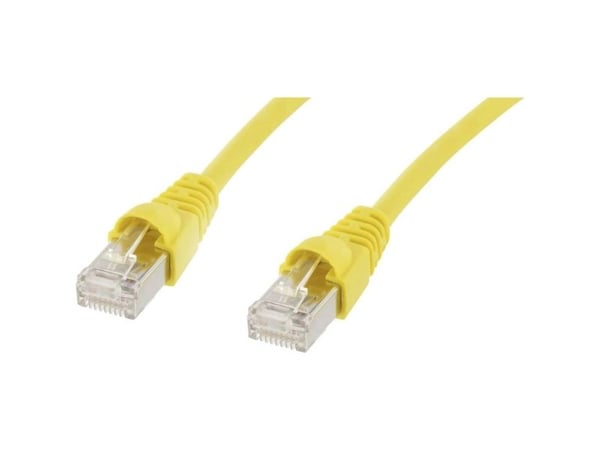 Telegärtner MP8 FS 600 - Koblingskabel - RJ-45 (hann) til RJ-45 (hann) - 2 m - SFTP - CAT 7 - gul