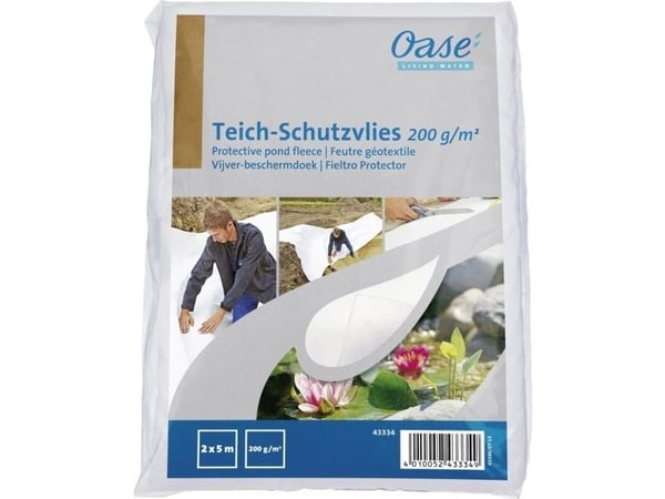 Oase 43334 skydds fleece till trädgårdsdamm (L x B) 5 m x 2 m, 1 st
