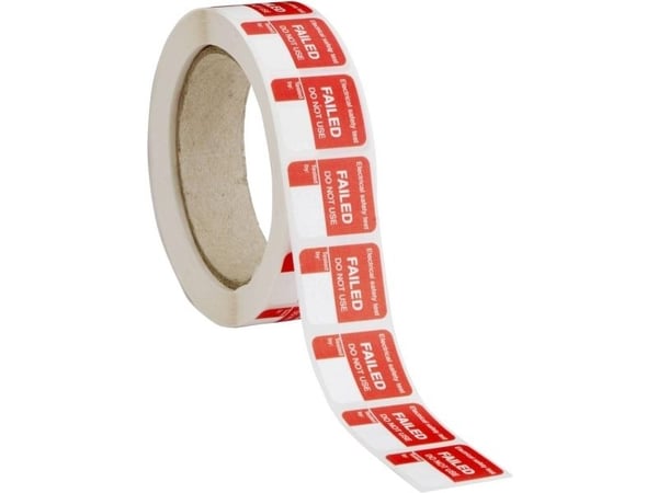 Megger 1001-227 testetiketter 1000 stk.