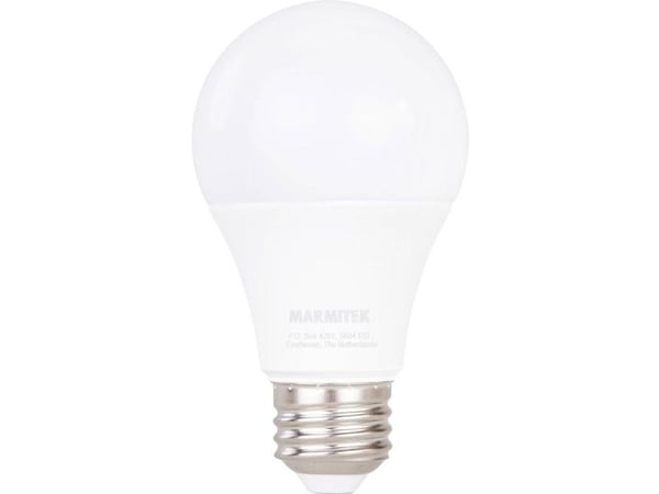Marmitek Smart me Smart comfort Glow MO - LED-lyspære - form: A60 - E27 - 9 W (ekvivalent 60 W) - klasse F - RGB/varmt til kjølig hvitt lys - 2700-...