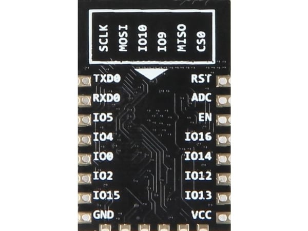 Joy-iT ESP8266-12F, Nettverksmodul, Grå, -40 - 125 °C, 3 - 3.6 V, Average: 80 mA, 24 mm