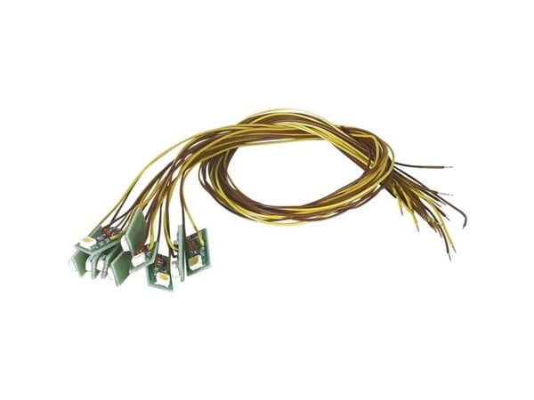 Viessmann Modelltechnik 6008 innvendig belysning til bygninger beboelseshus med LED passer til: byggning hvit 1 sett