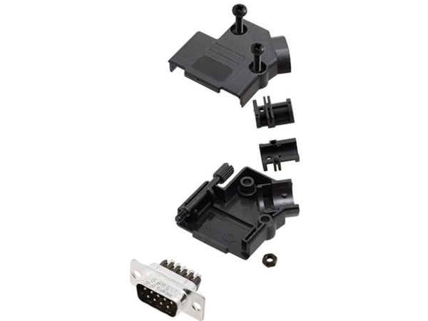 Amphenol L17D45PK-P-15-L717DA15PST D-SUB tappilistasarja 45° Napaluku: 15 Ruuvit 1 kpl