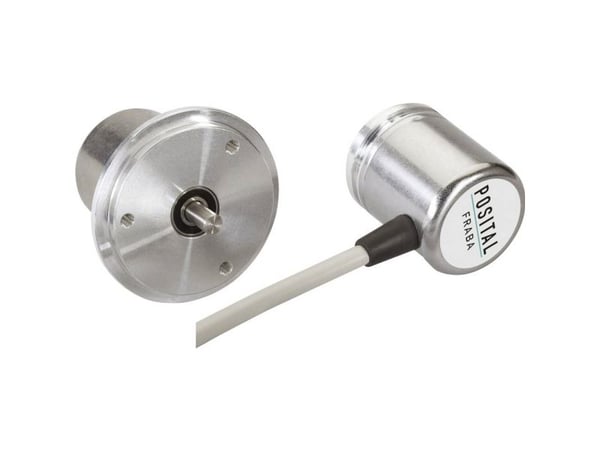 Positiaaliset Fraba Absoluuttiset pyörimisanturit 1 kpl UCD-S101G-0012-N06A-2RW Magneettinen synkronoitu laippa 58 mm