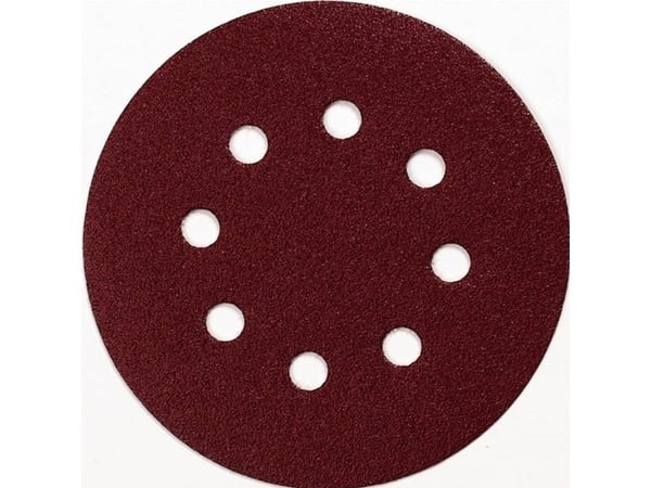 Makita - Slipeark - for tre, metall, stål - 10 deler - rund - grovkorn: 60 - 125 mm
