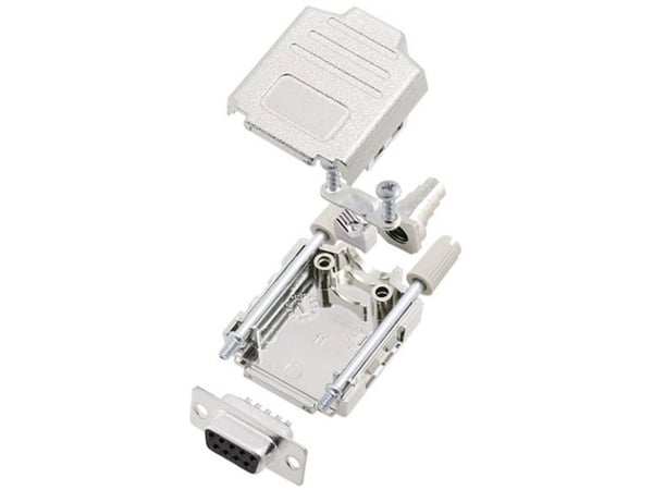 Amphenol L17DPPK37-M+L717DE37S D-SUB monteringssett 180°, polantall 37