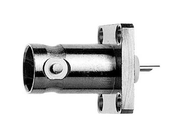 Telegärtner BNC innbyggingskontakt med flens 50 Ohm Z05 | a=Ø3,2 (1 stk.) (J01001A0698)