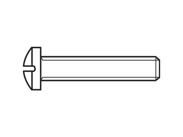 TOOLCRAFT 815500 Ruuvit M4 16 mm Phillips DIN 7985 Teräs Sinkitty 100 kpl