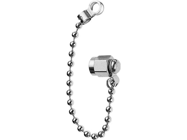 Telegärtner SMA-dekselhette med kjetting, gull (Standard) (VE ??) (H00040A0011)