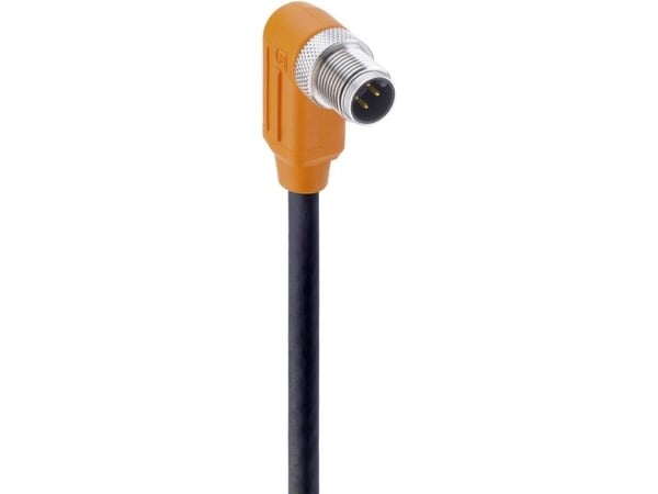 Belden 934704005, 5 m, M12, Hanstik, musta, polyuretaani (PUR), E104696 UL 2238; cURus