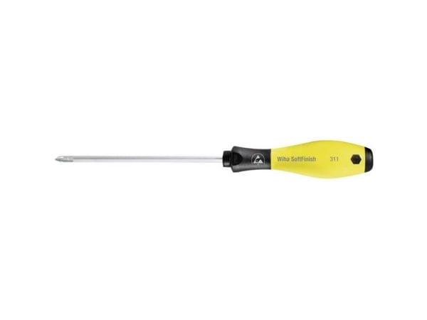 Wiha 311ESD, 19,1 cm, 57 g, Sort / gul