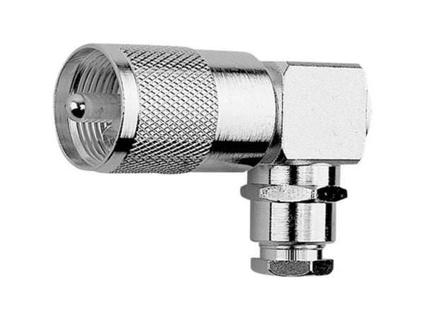 Telegärtner J01040B1201 J01040B1201 UHF-liitin Liitin, kulma 50 Ω 1 kpl