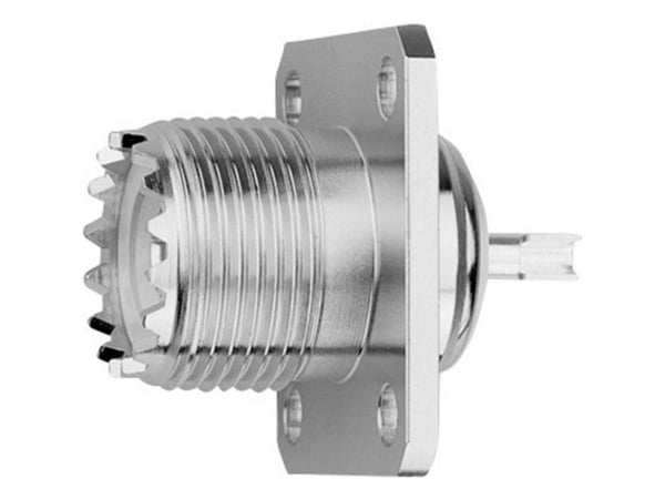 Telegärtner J01041B0632 J01041B0632 UHF-liitin Liitäntä, uppoasennus 50 Ω 1 kpl