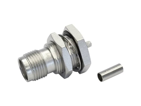 Telegärtner J01011A0061 TNC-liitin Liitäntä, uppoasennus 50 Ω 1 kpl