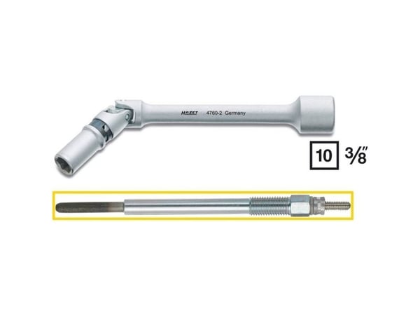 Hazet 4760-2 skrumtrekker 3/8 (10 mm) 142 mm 1 stk