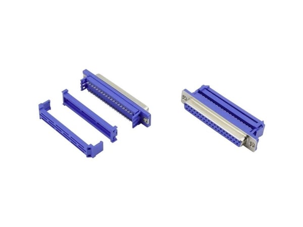 Connfly DS1036-25FPU2PX-YT D-SUB-tilkobling 180° poltall 25 skruterminal - 1 stk