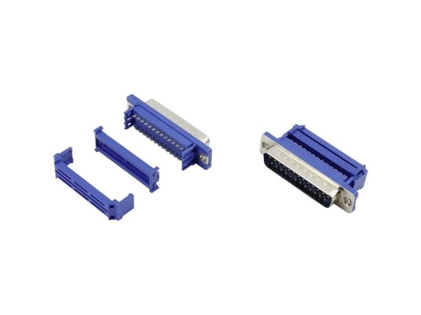 Connfly DS1036-25MPU2PX-YT D-SUB-kontakt 180° poltall: 25 skjæreklemme 1 stk