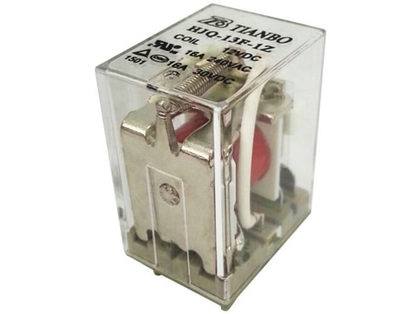 Tianbo Electronics HJQ-13F-1Z stikrelé 230 V/AC 20 A 1x bryterkontakt